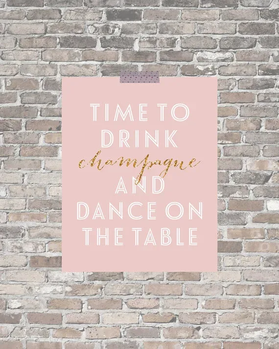 DIY New Year's Eve Party poster
