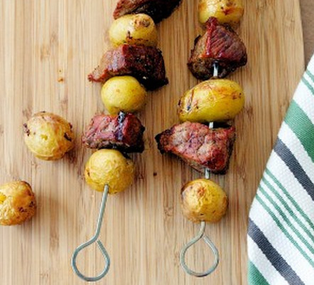 Steak and Potato Kebabs | Cool Mom Picks