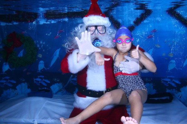 Scuba with Santa Underwater | Cool Mom Picks