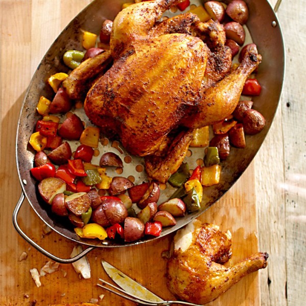 Grill Roasted Chicken recipe | Cool Mom Picks