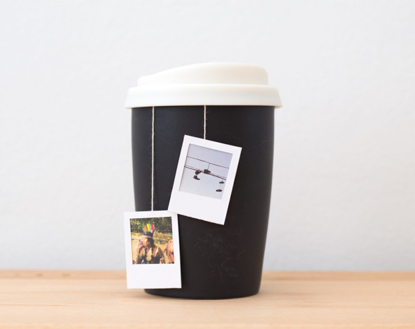 DIY Instagram Polaroid teabag | Cool Mom Picks