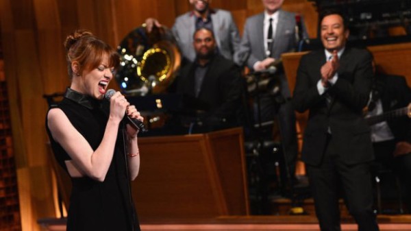 Jimmy Fallon and Emma Stone lip sync battle on Tonight Show | Cool Mom Picks