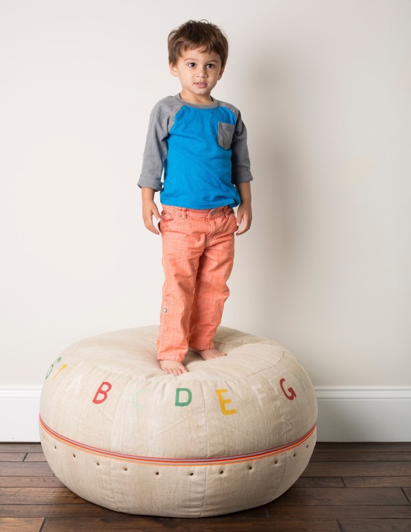 Kids' Home Accessories: Lil Pyar pouf | Cool Mom Picks