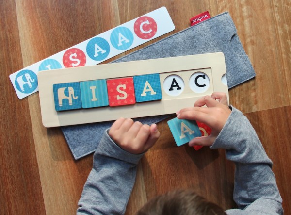 Custom name blocks by TinyMe | Cool Mom Picks