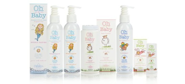 Gentle vegan shampoo for kids and bodywash by DeVita Skin Care