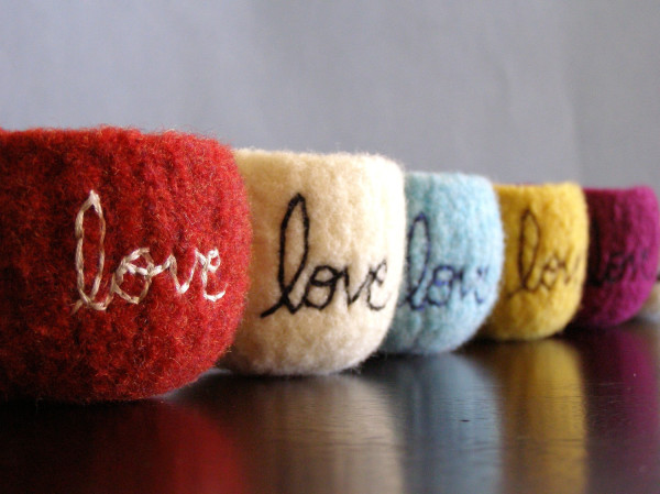 Love felted wool bowls at The Felterie | Cool Mom Picks