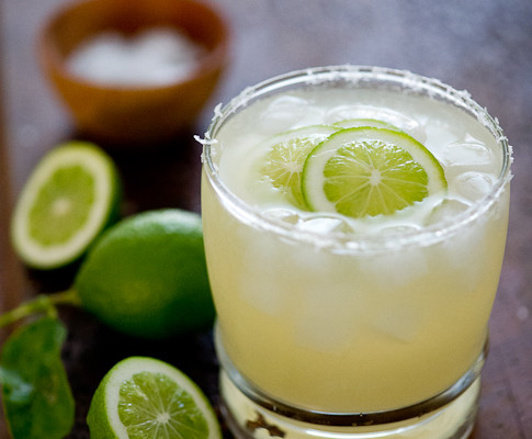 Margarita recipe with organic tequila at White on Rice Couple