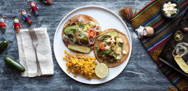 Plated Home Delivery Service - Mexican Veggie Tacos