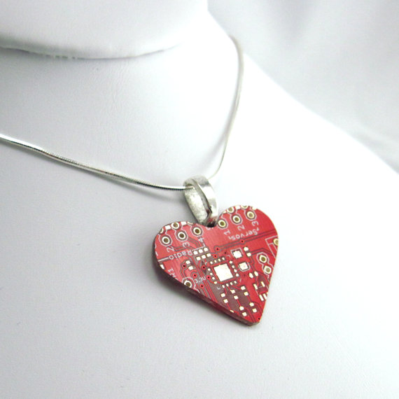 Recycled Circuit Board Necklace | Cool Mom Tech