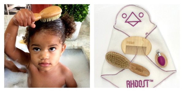 Rhoost's new eco-friendly baby grooming kit