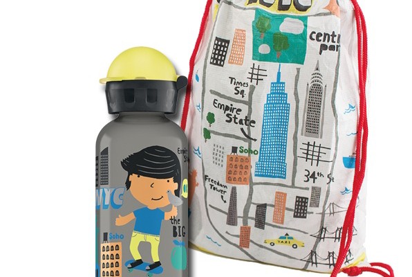 SIGG water bottles for kids: NYC design in new travel series