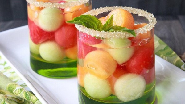 Cool Mom Picks Fruity Cocktail Recipes for Summer| Triple Melon Rumballa by Cheeky Kitchen