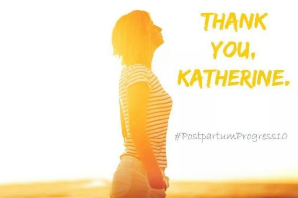 #postpartumprogress10 Thank you Katherine, from Cool Mom Picks