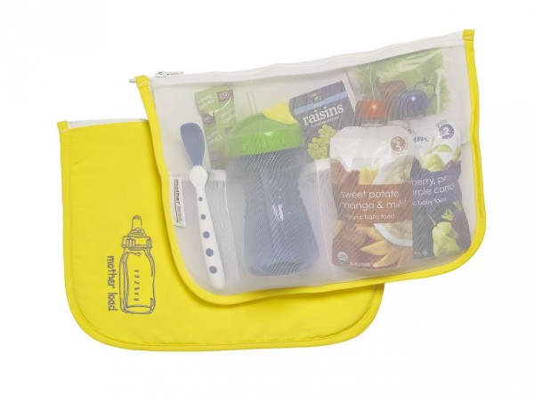 Eco friendly baby bags by Mother Load for snacks and gear