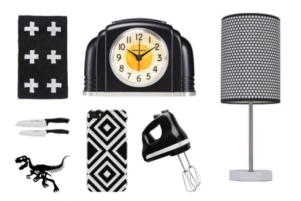 Black and white decor at Target |Curated by Cool Mom Picks