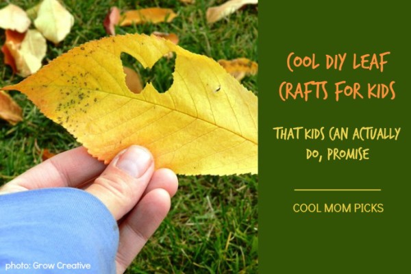 Cool DIY leaf crafts for kids that kids can actually do | Cool Mom Picks