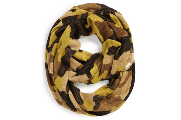 Cool Camouflage Clothing and Accessories: Michael Kors infinity scarf