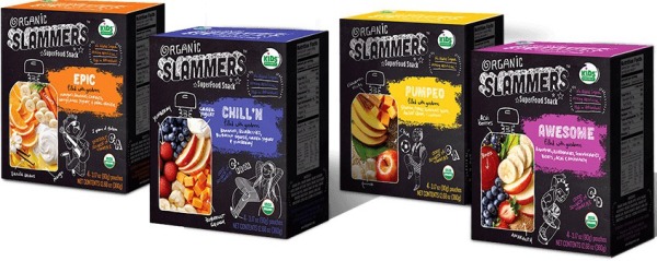 Organic Slammers superfood snacks: Perfect school lunchbox addition