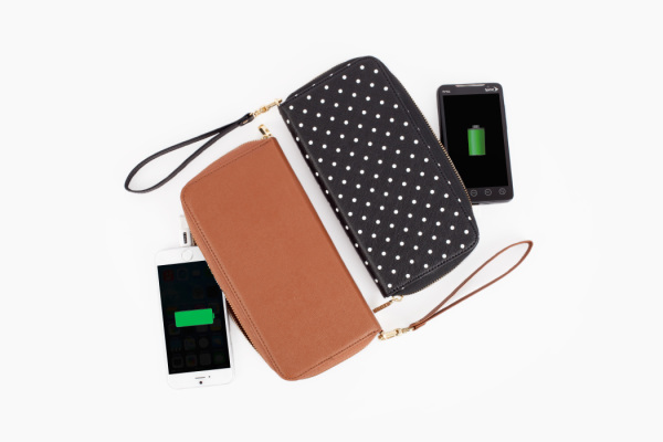 The Power Wallet: a phone charging wallet!