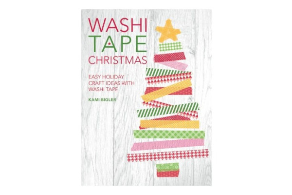 A Washi Tape Christmas by Kami Bigler covers your washi tape Christmas craft and holiday project needs!