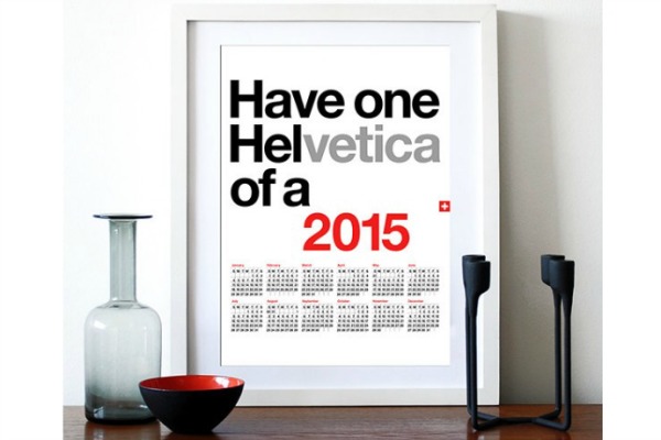 Have a Helvetica 2015, love your favorite type nerds at Cool Mom Picks