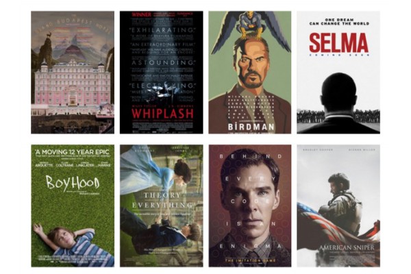2015 Oscar Best Picture Nominees: Now showing all in one place!
