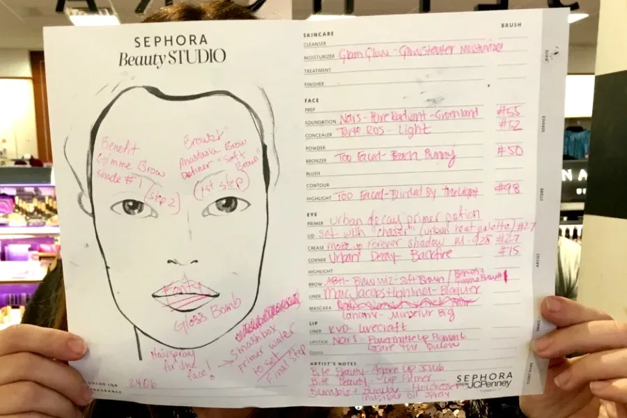 Our top picks for 6 new must-have beauty products after a makeover at Sephora inside JCPenney