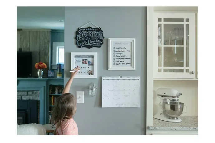The Home Headquarters Kit is an all-in-one organizational system for families