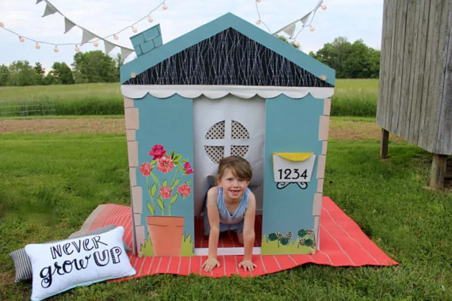 4-in-1 playfort by Bell Station Kids on Etsy -- the only playhouse you'll ever need!