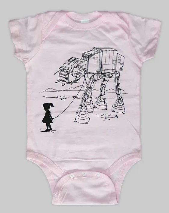 This Star Wars onesie is where it's AT-AT