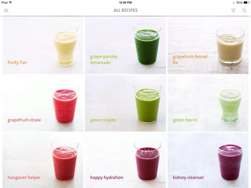 The Blender Girl Smoothies app: We love this!