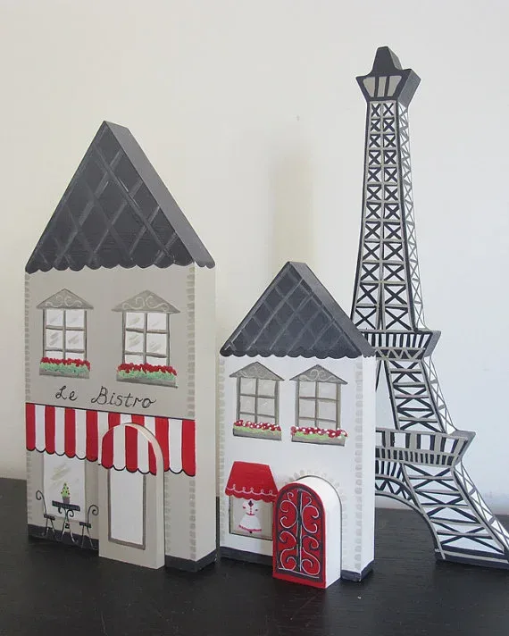 Celebrate La Fête Nationale with your very own French village playset