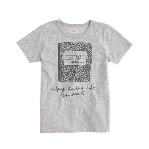 Kids t-shirts for charity: J Crew for Donors Choose