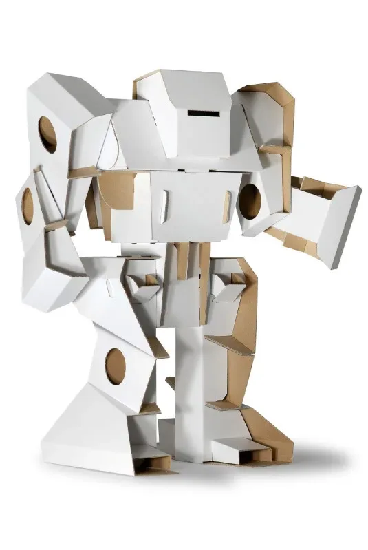 The kinder, gentler (and recyclable!) robot toy