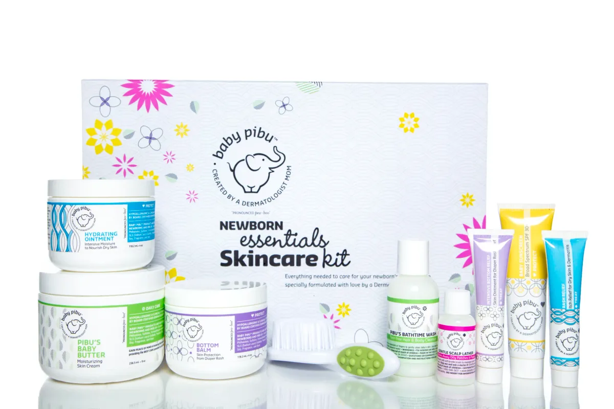 Baby Pibu skin care for babies leaves out all the harsh chemicals and irritants