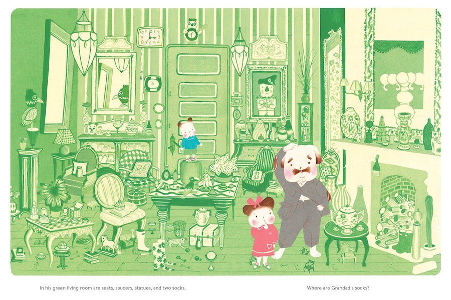 The Lost Picnic by BB Cronin: one of 6 favorite, artful seek-and-find books for kids