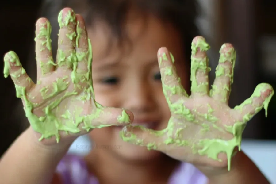 Natural, safe slime recipes without borax