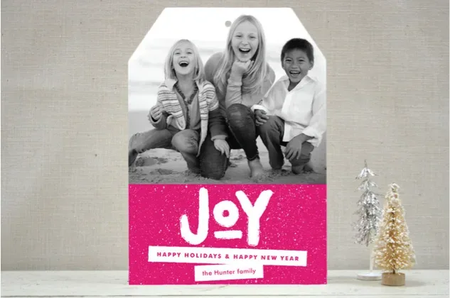 The most gorgeous holiday cards this year are to die-cut for.