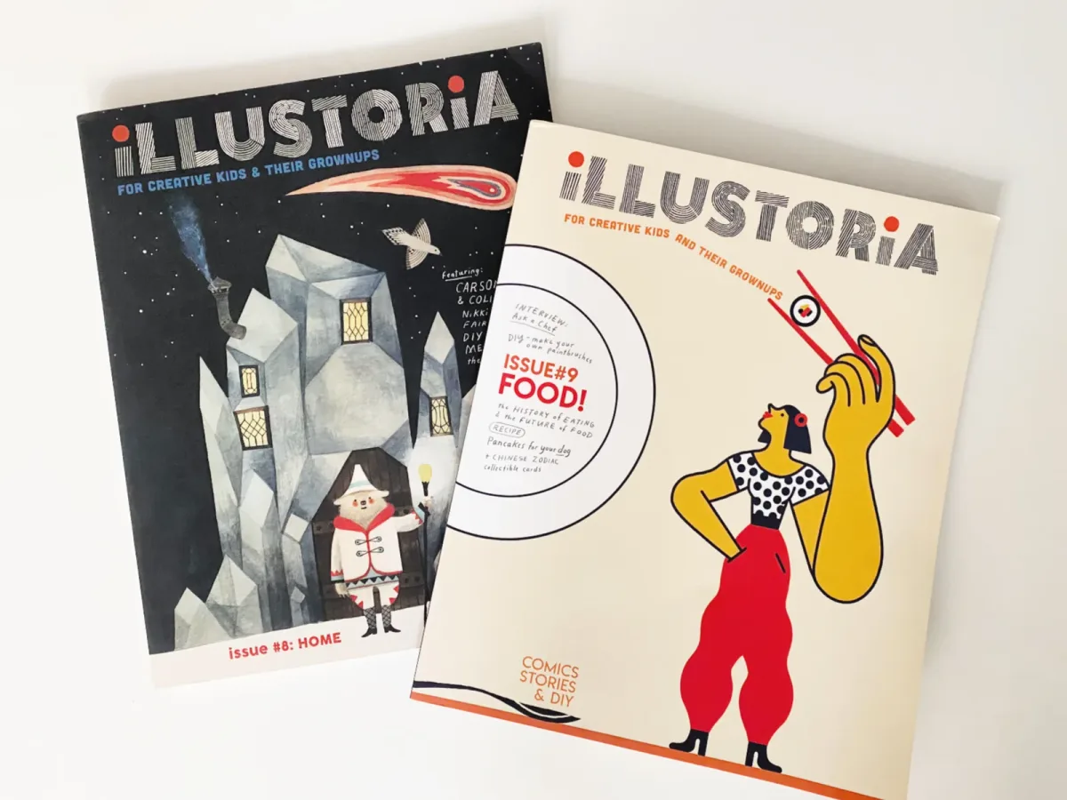 Illustoria: The perfect kids' magazine for creative thinkers