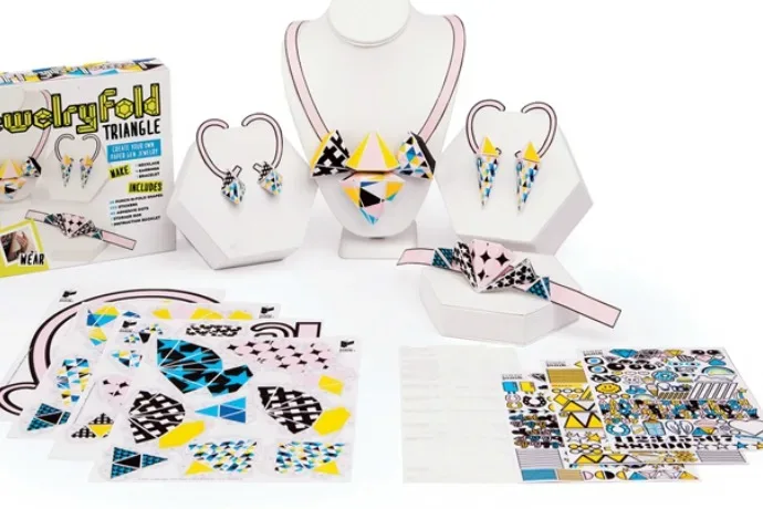 Jewelry Fold Paper Jewelry Kits by Paper Punk: Awesome craft gifts for kids