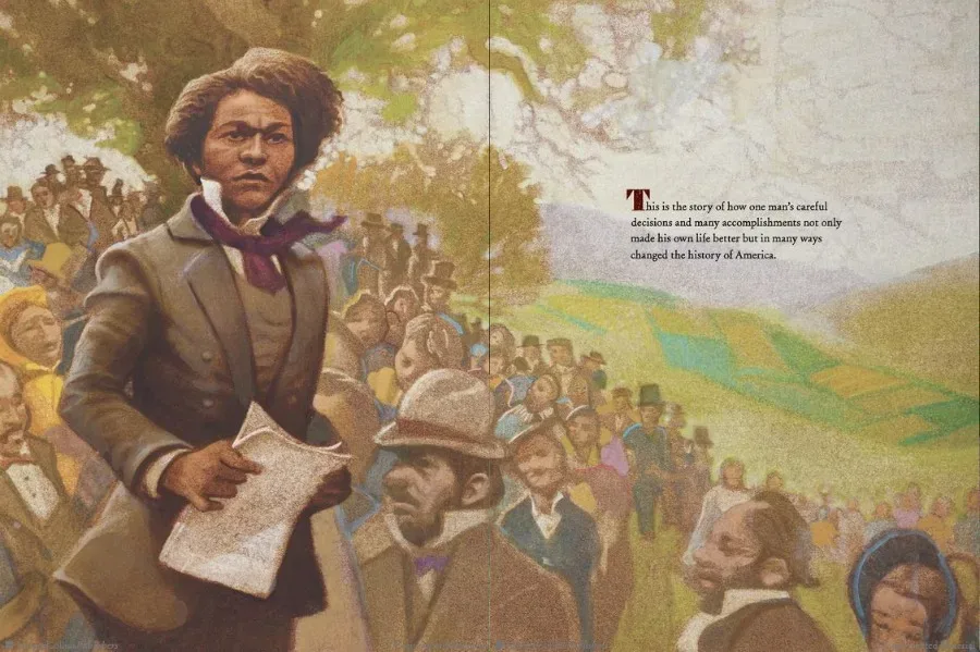 Frederick Douglass: The Lion Who Wrote History children's biography by Walter Dean Myers