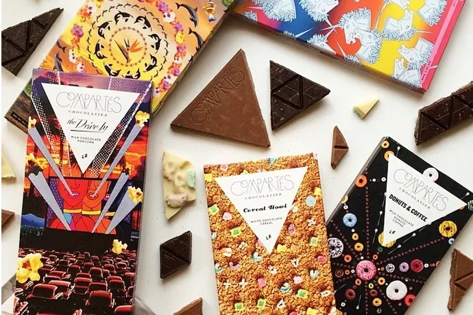 Edible Mother's Day gifts: Compartes chocolate bars