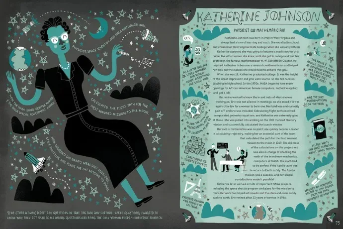 Women in Science book by Rachel Ignotofsky