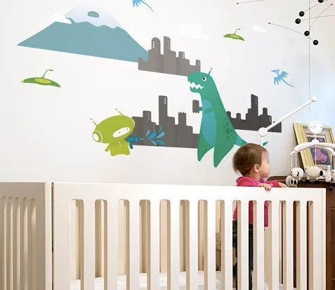 Dino-mite dinosaur decals for your wall