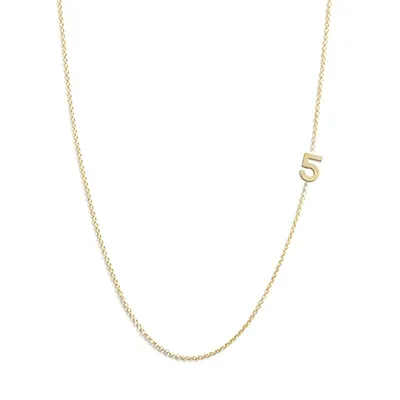 Personalized number jewelry from Julian & Co add up to perfect, times infinity.