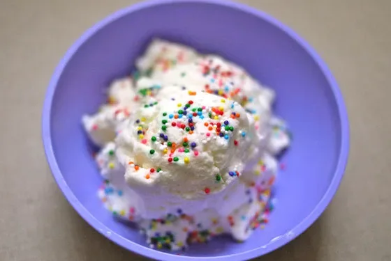 How to make snow ice cream