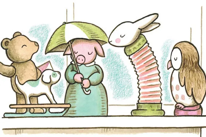 Waiting by Kevin Henkes: a beautiful picture book for kids