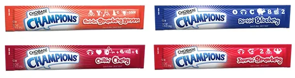 Like, totally tubular! A new, lower sugar on-the-go kids yogurt.