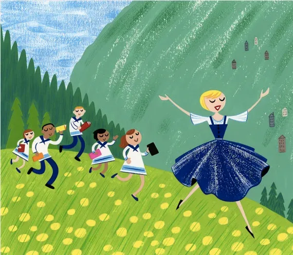 The walls are alive with the sound of music