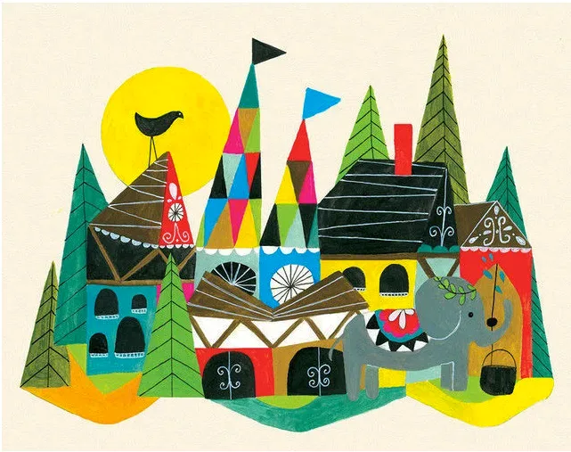 Art for kids: Lisa Congdon's Country